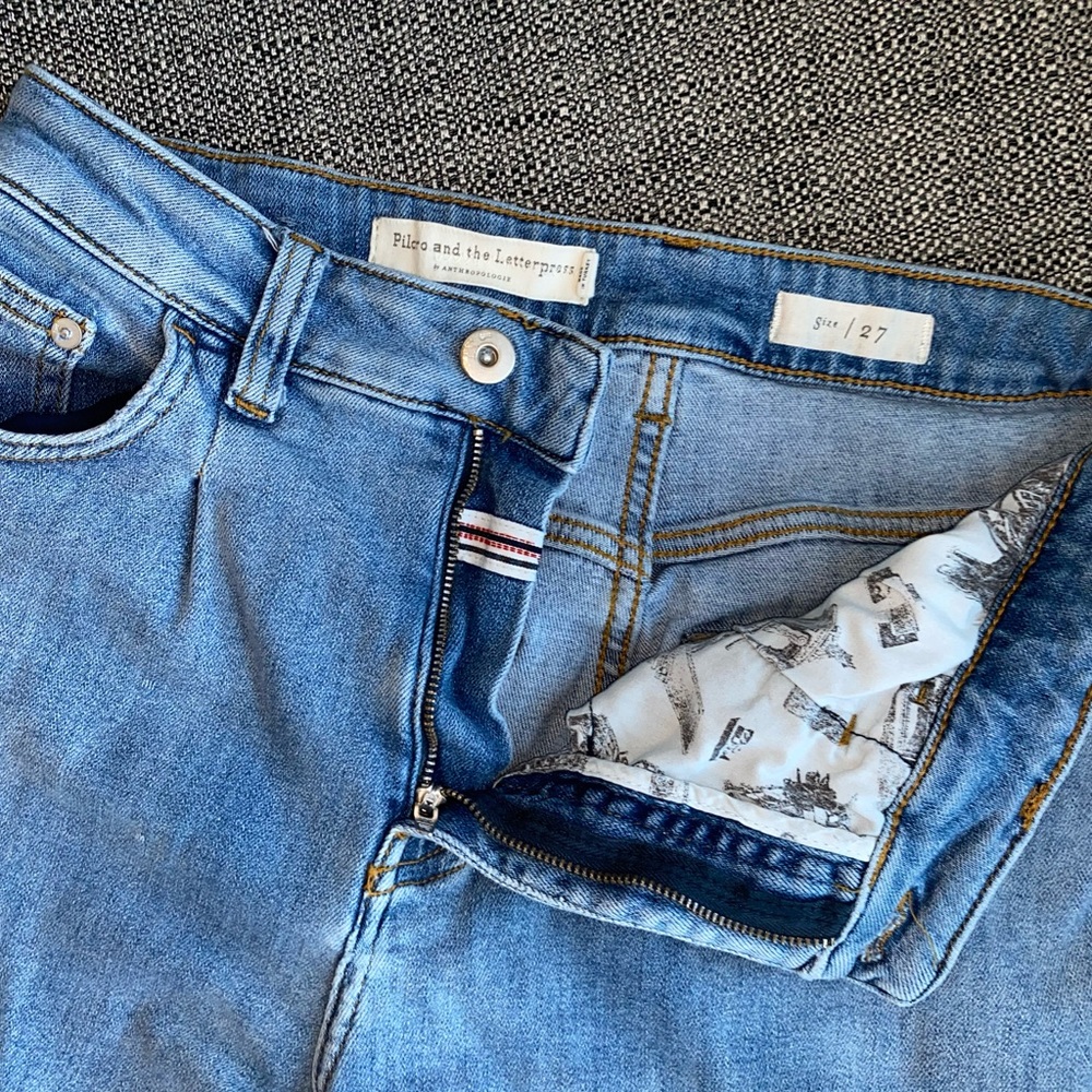 Anthropologie pilcro and the letterpress mom jeans